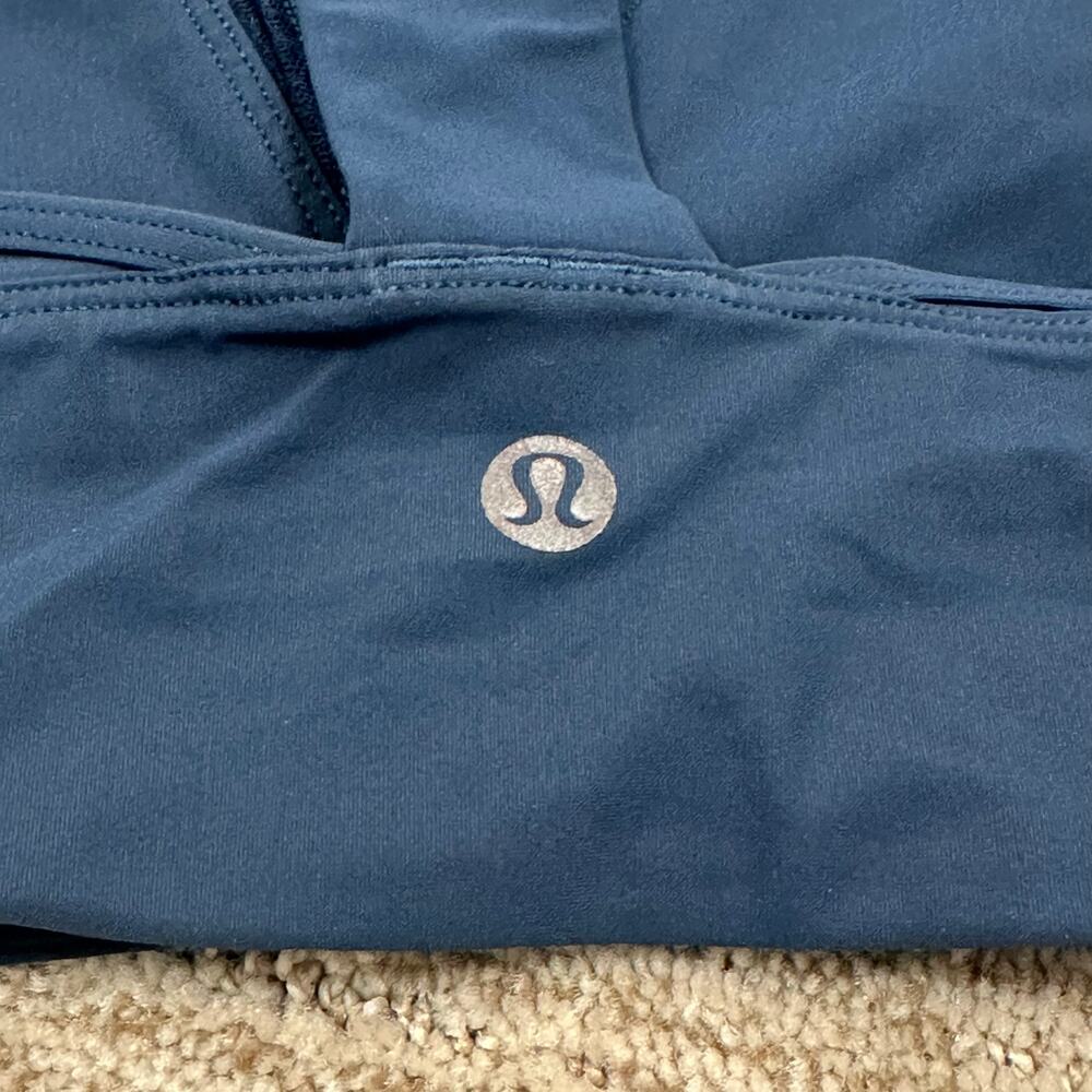 Lululemon sz 6 Twist & Train sports bra jaded blue navy - Picture 8 of 12